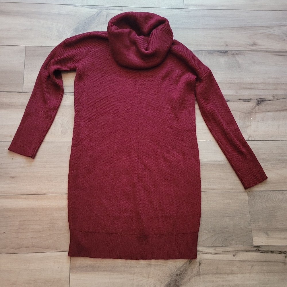 Lulu's Cowlneck Sweater Dress